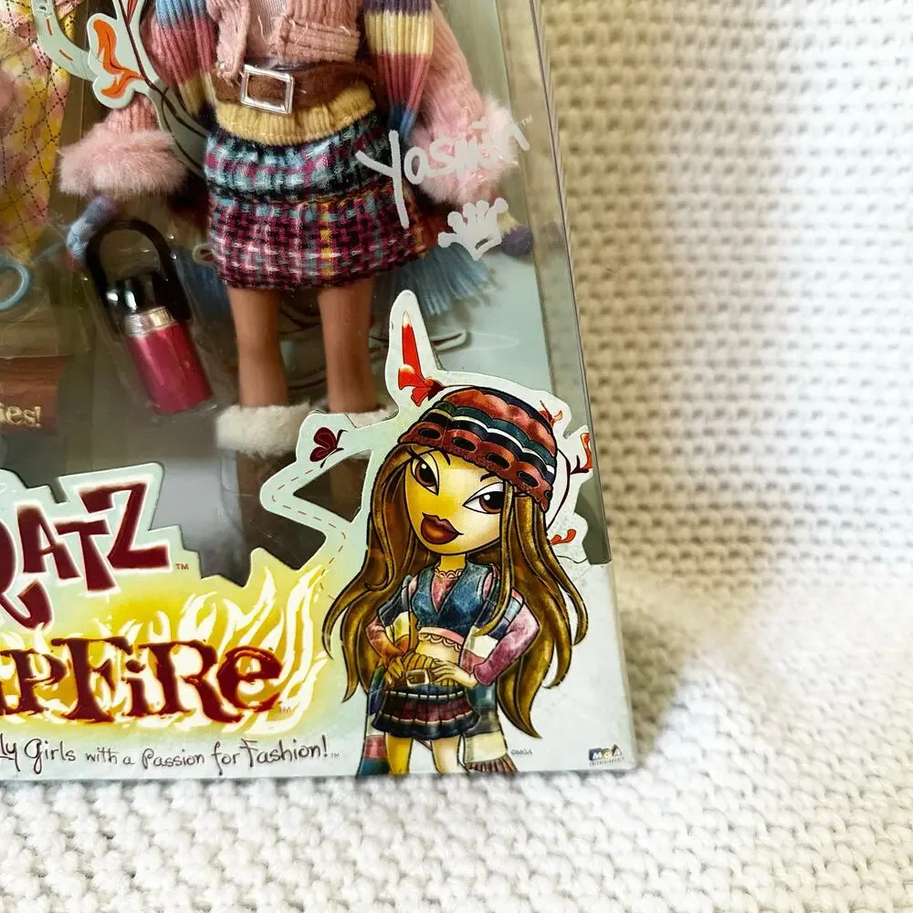 Bratz Campfire Collection Yasmin NIB Original Packaging Vintage Rare MGA 2005